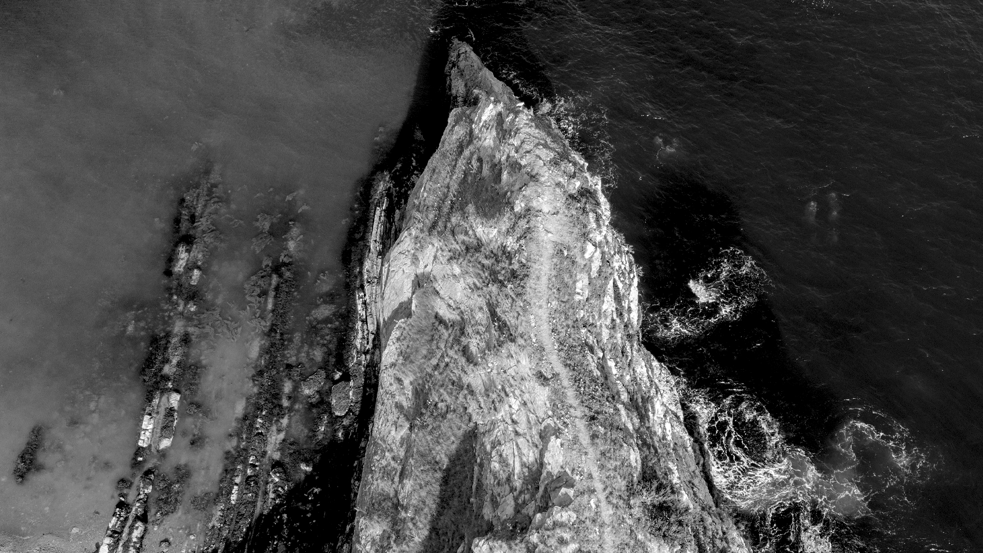 Aerial photography from a drone